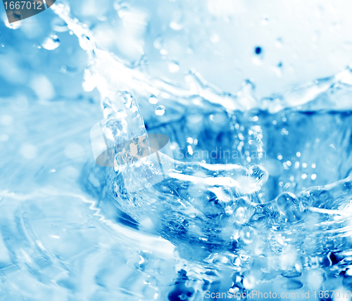 Image of Blue fresh water 