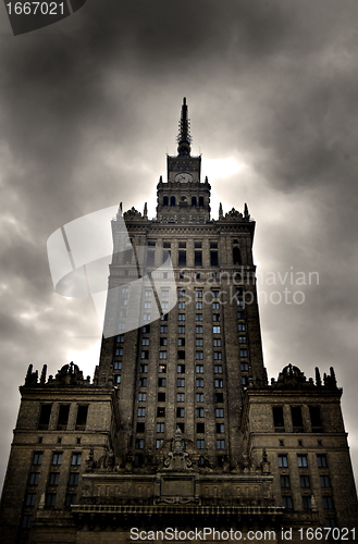 Image of Palace of Culture and Science. Warsaw, Poland