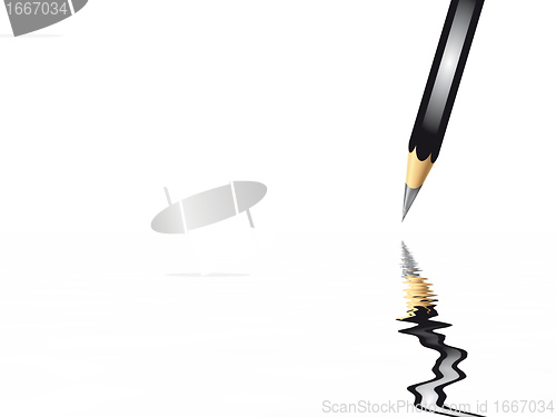 Image of pencil,