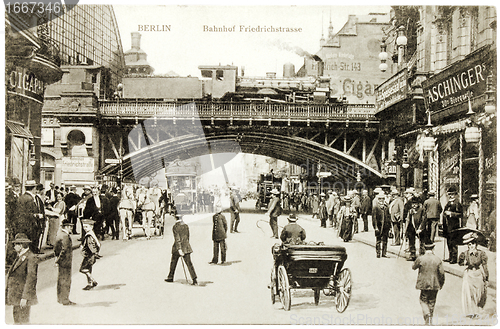 Image of Friedrichstrasse Postcard