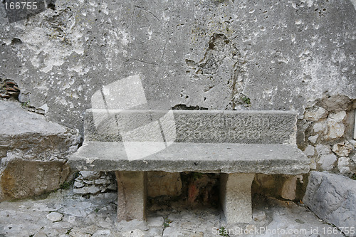 Image of Stone bench