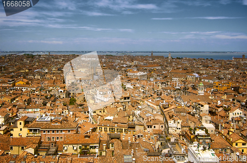 Image of Aerial view of Venice, Italy