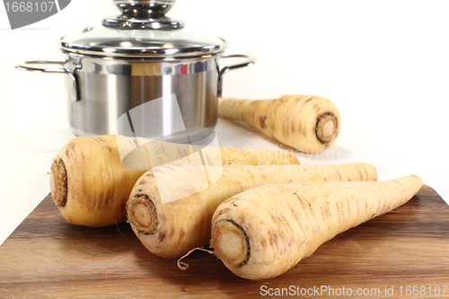 Image of fresh parsnips