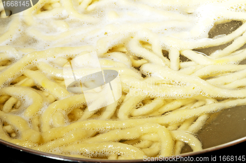 Image of German noodle called "Spaetzle"