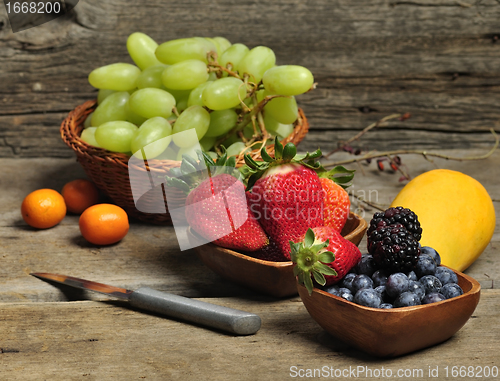 Image of Fresh Fruits And Berries