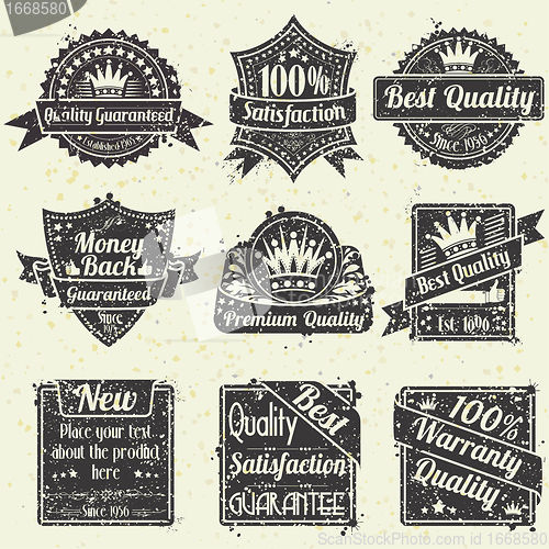 Image of Quality and Guarantee Labels