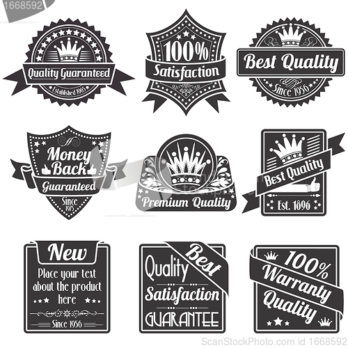 Image of Quality and Guarantee Labels