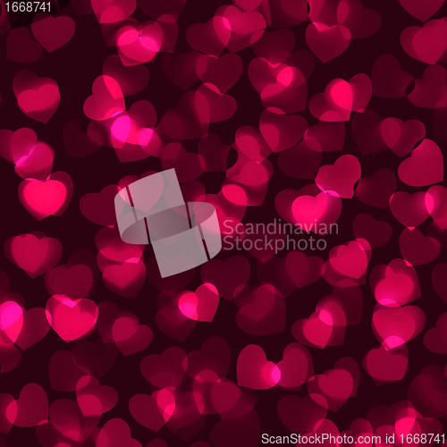 Image of Valentine's Day romantic background. EPS 8