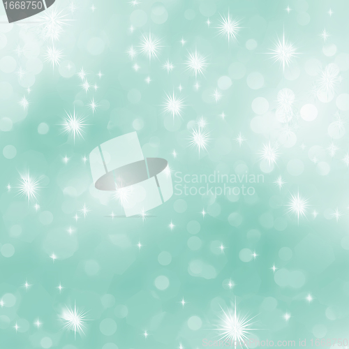 Image of Blue abstract romantic with stars. EPS 8