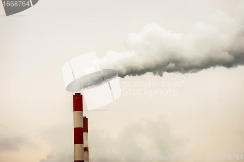 Image of Chimney with smoke