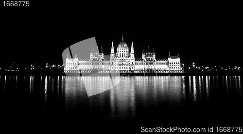 Image of Photo of the hungarian parliament