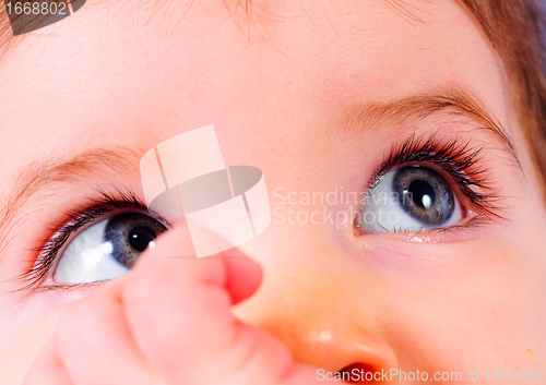 Image of Closeup of a child