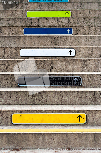 Image of Stone stair closeup