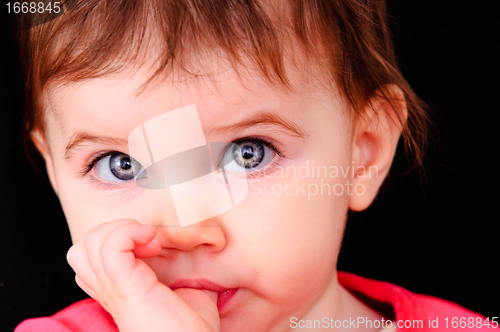 Image of Closeup of a child