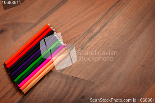 Image of Pencils on the floor