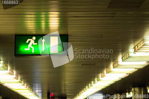 Image of Exit sign