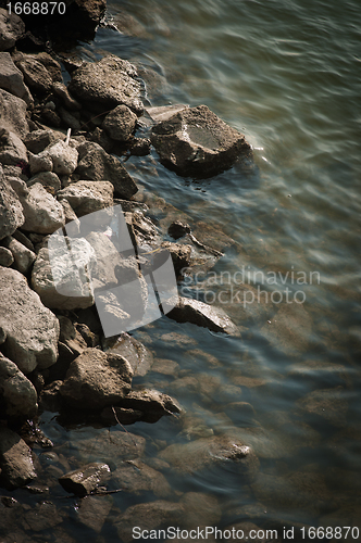 Image of Tranquil scene at the ocean