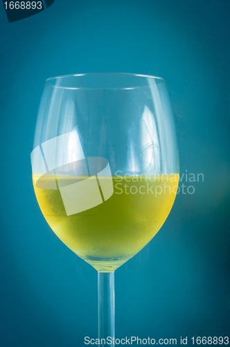 Image of A glass of wine