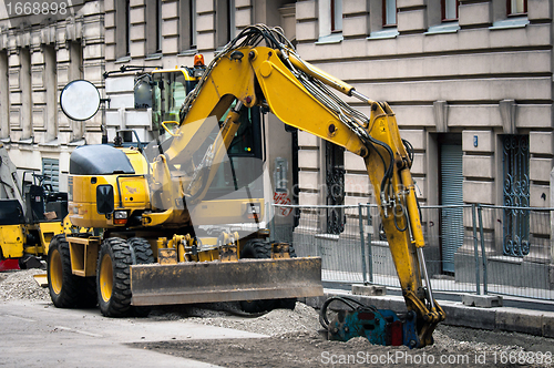 Image of Industrial digger