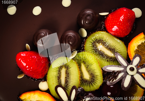 Image of Top of a cake
