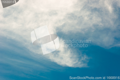 Image of Deep blue sky