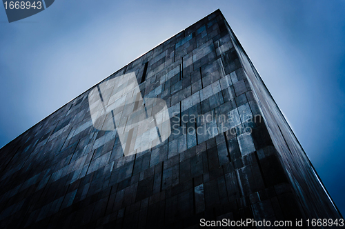 Image of Abstract triangular building