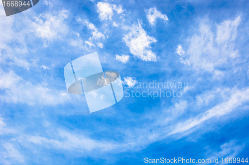 Image of Deep blue sky