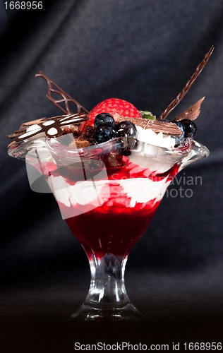 Image of Delicious ice cream cup