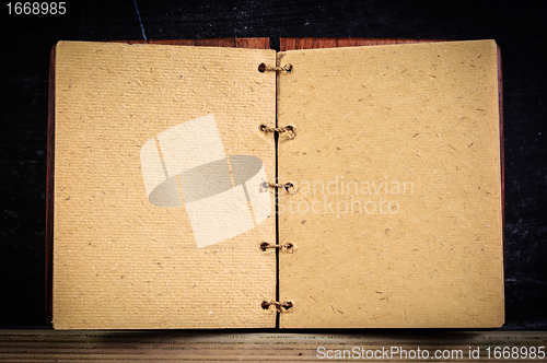Image of Opened book