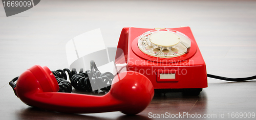 Image of Important red phone