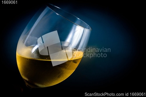 Image of A glass of wine