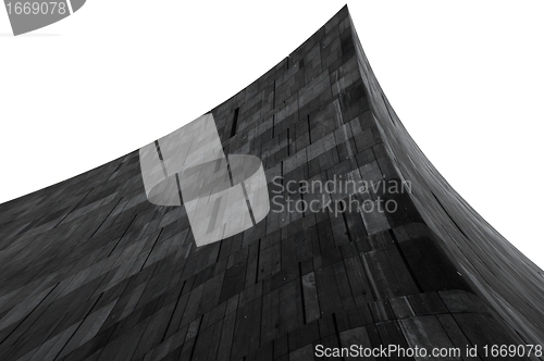 Image of Abstract triangular building