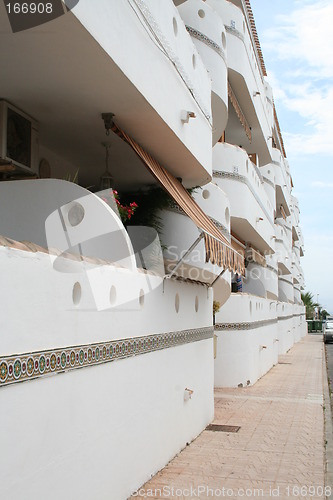 Image of Spanish apartment-building