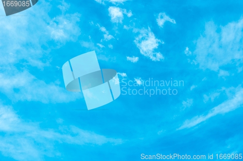 Image of Deep blue sky
