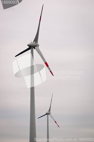 Image of Air turbine against sky