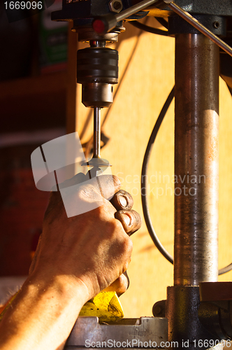 Image of Hands of a worker