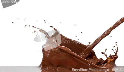 Image of chocolate splash