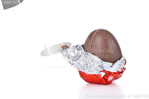 Image of chocolate easter egg