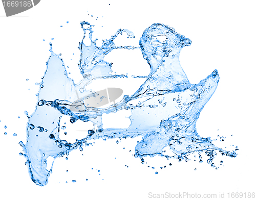 Image of water splash