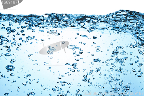 Image of bubbles in water