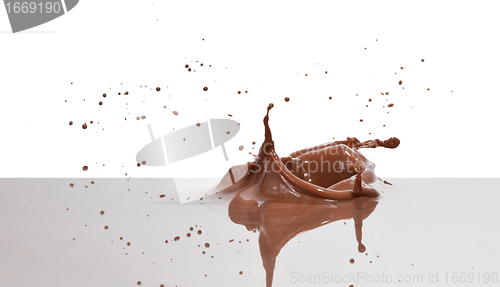 Image of chocolate splash