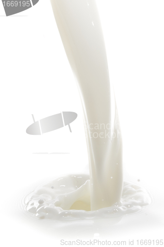 Image of milk splash