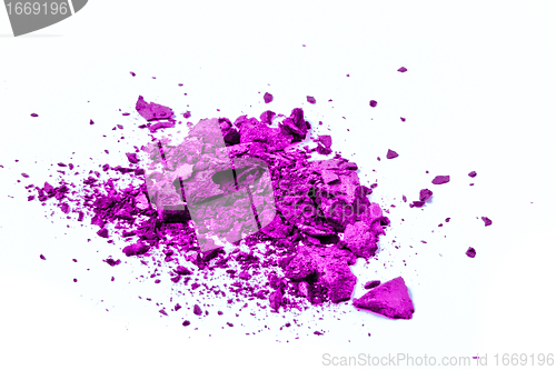 Image of crushed eyeshadow