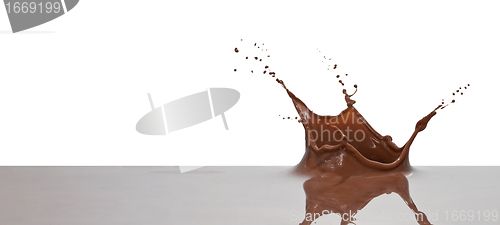 Image of chocolate splash
