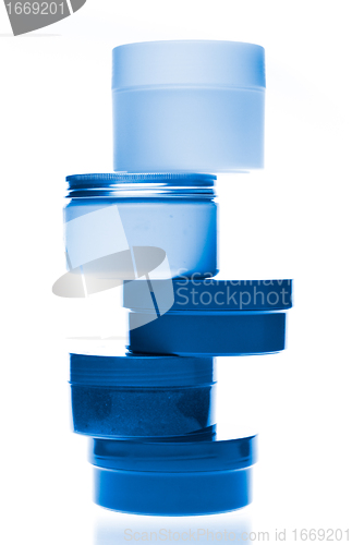 Image of cosmetic bottles