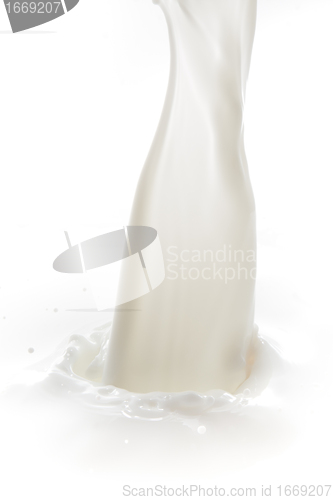 Image of milk splash