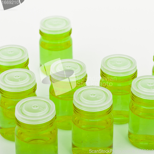 Image of cosmetic glass containers