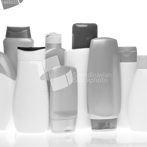 Image of cosmetic bottles