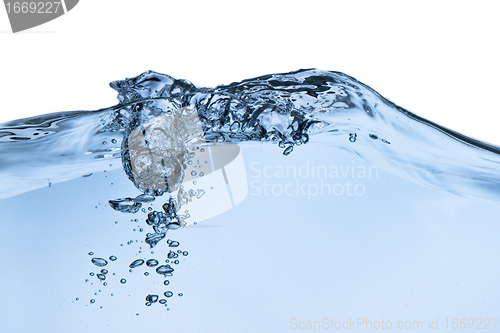 Image of water splashing