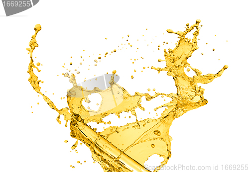 Image of orange splash